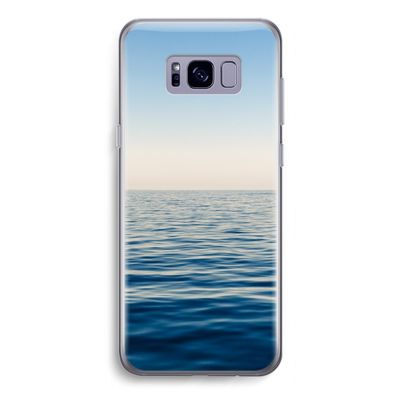 Water horizon: Samsung Galaxy S8 Transparant Hoesje