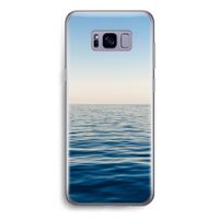 Water horizon: Samsung Galaxy S8 Transparant Hoesje