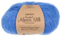 Drops Brushed Alpaca Silk Uni Colour 026 Kobalt Blauw