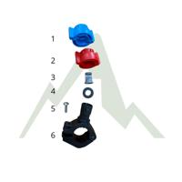Nozzle Pakking Zwart nr 4