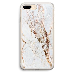 Goud marmer: iPhone 7 Plus Transparant Hoesje