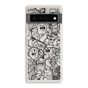 Vexx Black City : Google Pixel 6 Pro Transparant Hoesje