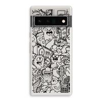 Vexx Black City : Google Pixel 6 Pro Transparant Hoesje