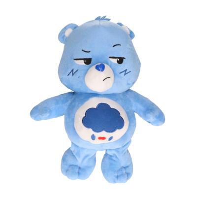 Troetelbeertjes pluche knuffel - blauw - 28 cm - Cartoon knuffel