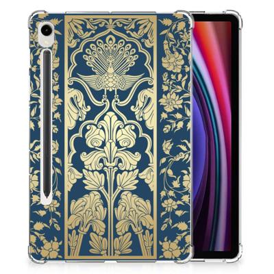 Samsung Galaxy Tab S9 | Siliconen hoesje | Beige Flowers