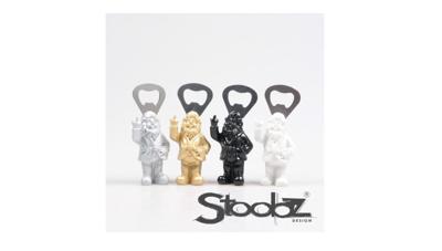 Stoobz Design Stoobz kabouter f*ck you flesopener 8cm Stoobz Design Stoobz kabouter f*ck you flesopener 8cm