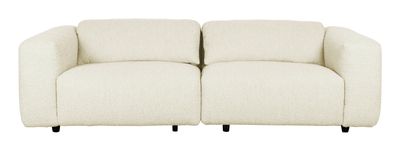 Zuiver 3-zits Bank 'Wings' Bouclé, kleur Naturel