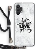 Partner in crime: Samsung Galaxy A32 5G Transparant Hoesje met koord