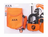 Schijfremslot AXA Pro Disc Set ART4 ø13mm - oranje (op kaart)