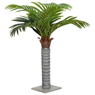 Kunstpalmboom 12 bladeren 150 cm groen