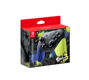 Nintendo Pro Controller Splatoon 3 Edition Zwart, Groen, Violet Bluetooth Gamepad Analoog/digitaal Nintendo Switch