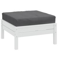 VidaXL Palletkussen 60x60x9,5 cm stof gemêleerd antracietkleurig VidaXL Palletkussen 60x60x9,5 cm stof gemêleerd antracietkleurig