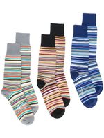 Paul Smith lot de 3 paires de chaussettes - Bleu - thumbnail