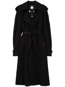 Burberry trench à boutonnière croisée - Noir