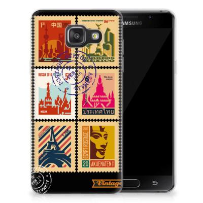 Samsung Galaxy A3 2016 | Silliconen Back Cover | Postzegels