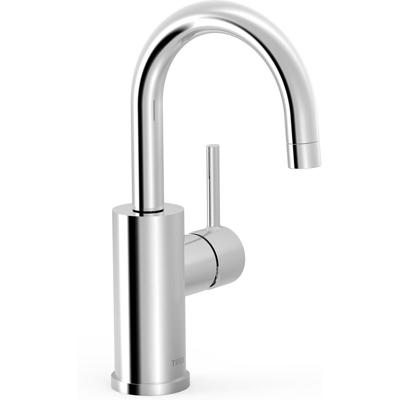 Wastafelkraan Tres Alplus | Opbouw | Draaibare uitloop | Mengkraan | Standaard model | 1-hendel | Rond | Chroom