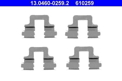 Accessoireset, schijfremblok 13046002592
