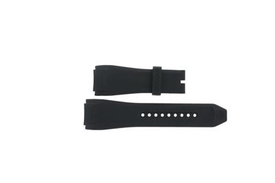 Horlogeband Zodiac ZO8524 / ZO8507 Rubber Zwart 28mm