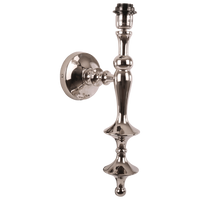 Wandlamp Evorio groot glans chroom - thumbnail