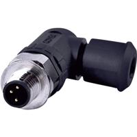 Conec 42-00025 Sensor/actuator connector, niet geassembleerd M8 Aantal polen (sensoren): 3 Stekker, haaks 1 stuk(s)