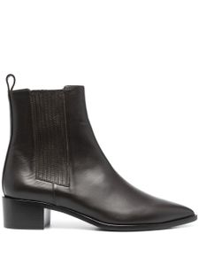 Scarosso bottines Olivia en cuir - Marron