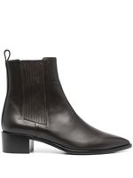 Scarosso bottines Olivia en cuir - Marron - thumbnail