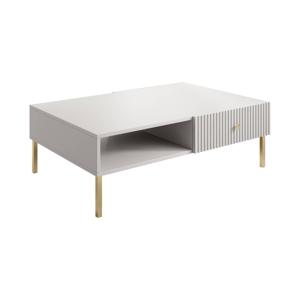 Meubella Salontafel Vermont - Wit - 102 cm