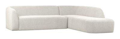 BePureHome Hoekbank 'Sloping' Rechts, kleur Pearl Melange