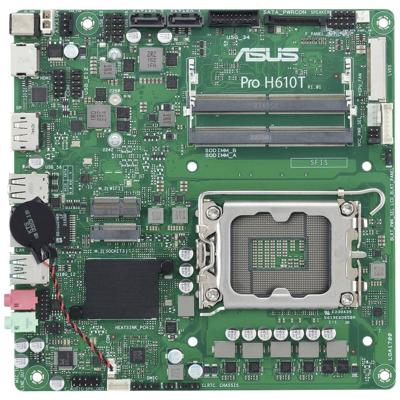 Asustek Computer PRO H610T-CSM Moederbord Socket Intel LGA 1700 Vormfactor Mini-ITX Moederbord chipset Intel® H610