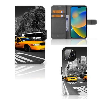 iPhone 14 Pro Max | Flip Cover | New York Taxi