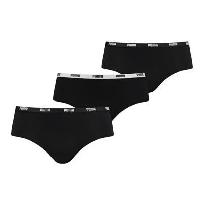 Puma Hipster Dames Zwart 3-Pack-L