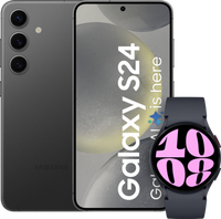 Samsung Galaxy S24 128GB Zwart + Galaxy Watch 6 Zwart 40mm