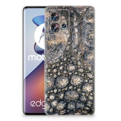 Motorola Edge 30 Fusion | TPU Hoesje | Krokodillenprint