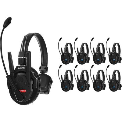 SYNCO 9 units Xtalk Xpro Wireless Intercom System