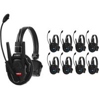 SYNCO 9 units Xtalk Xpro Wireless Intercom System
