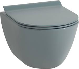 Ben Segno hangtoilet met toiletbril compact Xtra glaze+ Free flush donker groen