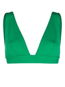 ERES Chrome triangle bikini top - Vert