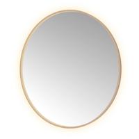 Hotbath &More Mirrors Round LED Badkamerspiegel - Rond - 120 cm - Geborsteld Koper Pvd