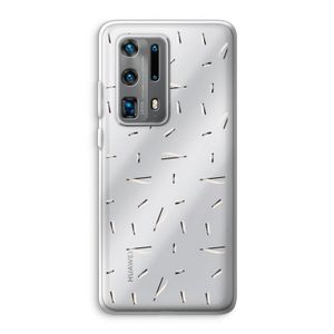 Hipster stripes: Huawei P40 Pro Plus Transparant Hoesje