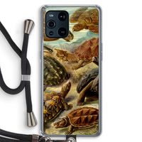 Haeckel Chelonia: Oppo Find X3 Transparant Hoesje met koord