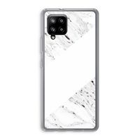 Biggest stripe: Samsung Galaxy A42 5G Transparant Hoesje