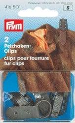 Prym Clips voor Bonthaken Bruin