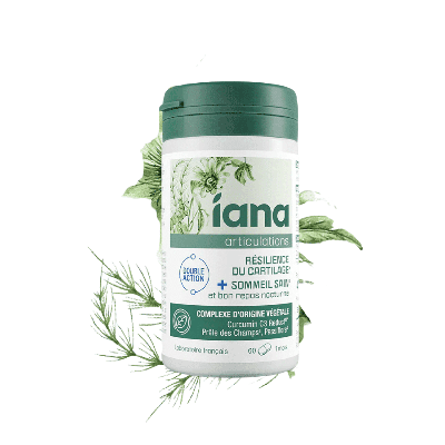 Iana Veerkrachtig Kraakbeen & Gezonde Slaap 60 Tabletten