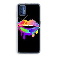 Lip Palette: Motorola Moto G9 Plus Transparant Hoesje