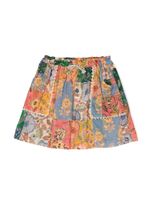 ZIMMERMANN Kids jupe Junie à design patchwork - Multicolore