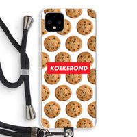 Koekerond: Pixel 4 XL Transparant Hoesje met koord