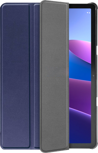 Just In Case Smart Tri-Fold Lenovo Tab M10 (3e generatie) Book Case Blauw