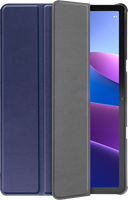 Just In Case Smart Tri-Fold Lenovo Tab M10 (3e generatie) Book Case Blauw - thumbnail
