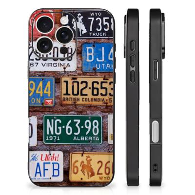 iPhone 16 Pro Silicone Back Case Kentekenplaten