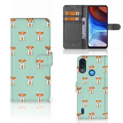 Motorola Moto E7i Power | E7 Power | Telefoonhoesje | Met pasjeshouder | Pups Motorola Moto E7i Power | E7 Power | Telefoonhoesje | Met pasjeshouder | Pups